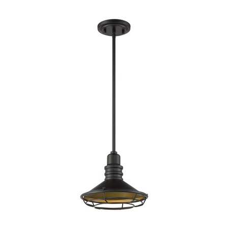 Nuvo Fixture, Pendant, 1-Light, Incandescent, 60W, 120V, A19, Medium Base, Style: Nautical and Coastal 60/7043